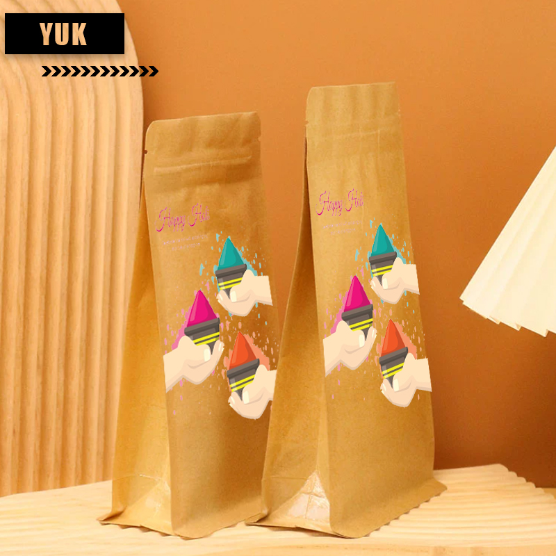 Borsa standup sigillata a otto - Coffee Tea Flower recensione e prezzo