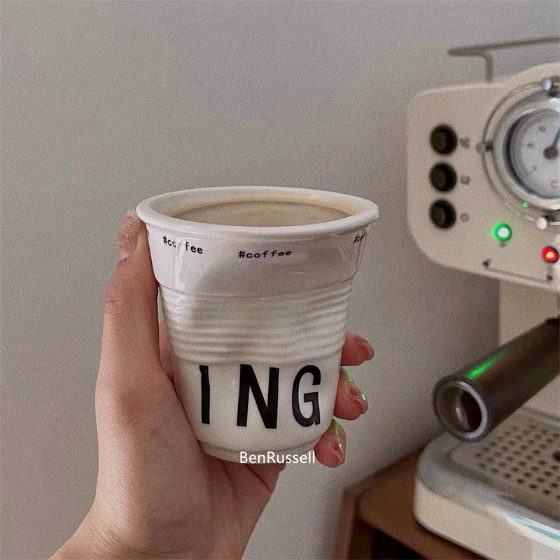 Tazza da caffè in ceramica ant - Coffee Tea Name recensione e prezzo