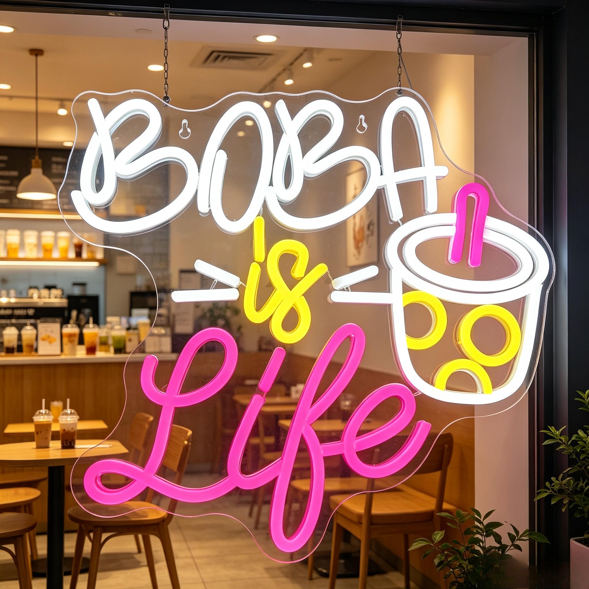 Insegna al Neon per Bubble Tea - Coffee Tea Neon Sign recensione e prezzo