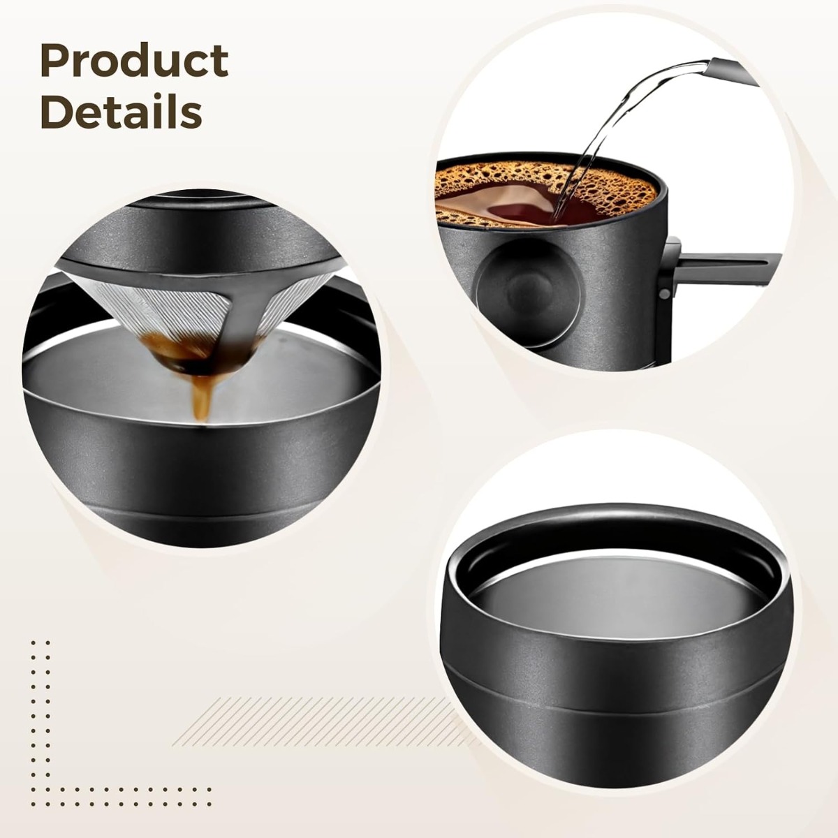 Tazza da Caffè in Acciaio Inox - Coffee Tea Tumbler recensione e prezzo