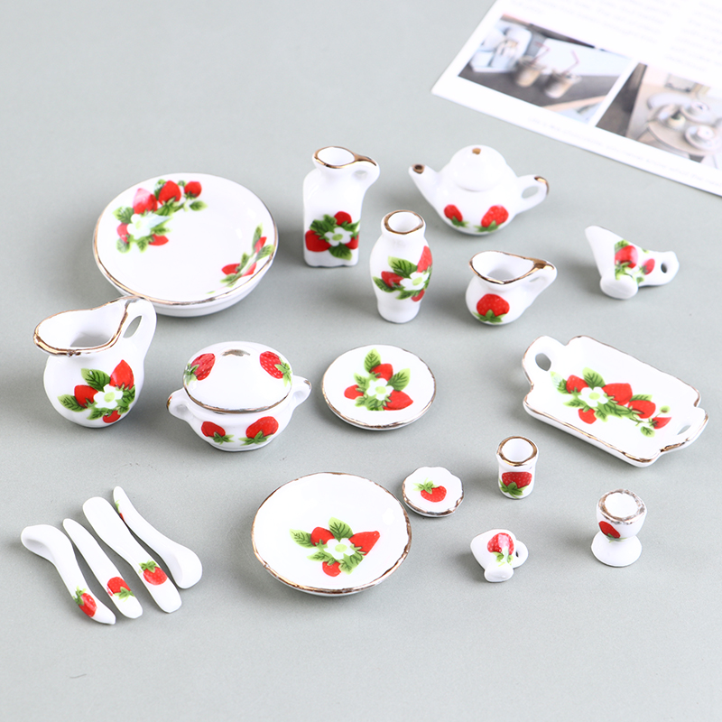 1 Set 1:12 miniatura casa dell - Coffee Tea Flower recensione e prezzo
