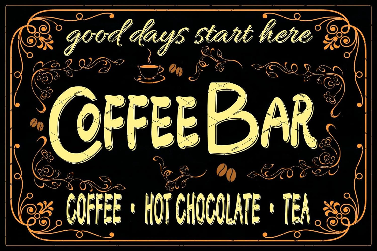 Insegna per Bar Caffè EMOHAT,  - Coffee Tea Poster recensione e prezzo