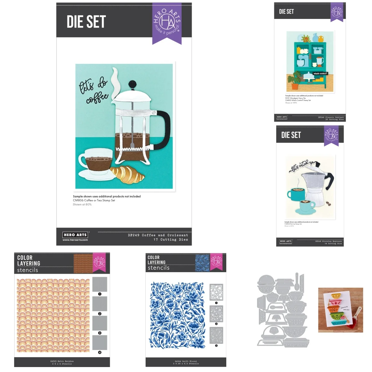 Stampi per taglio in metallo a - Coffee Tea Name recensione e prezzo