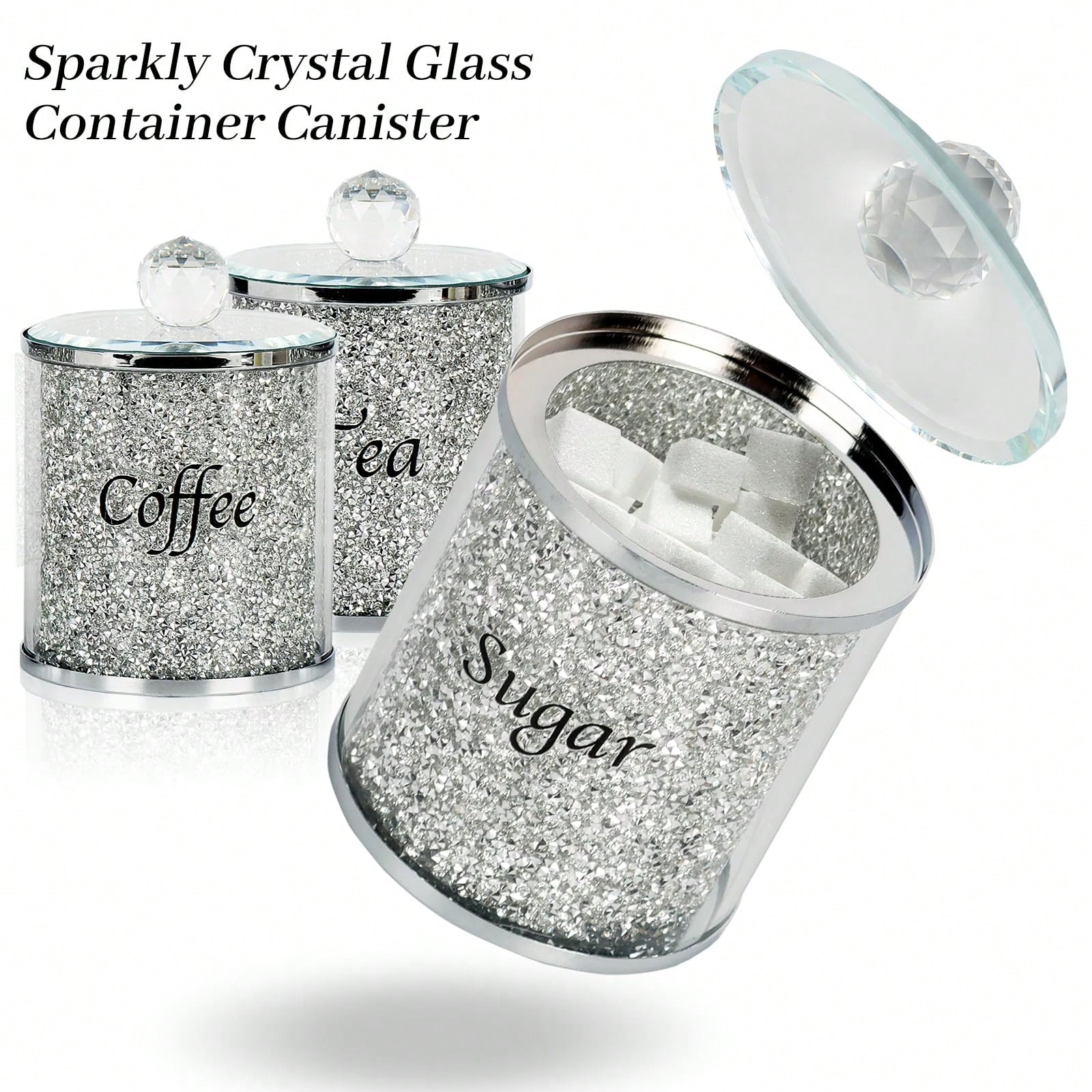 Set di contenitori per caffè,  - Coffee Tea And Sugar Canister Set recensione e prezzo