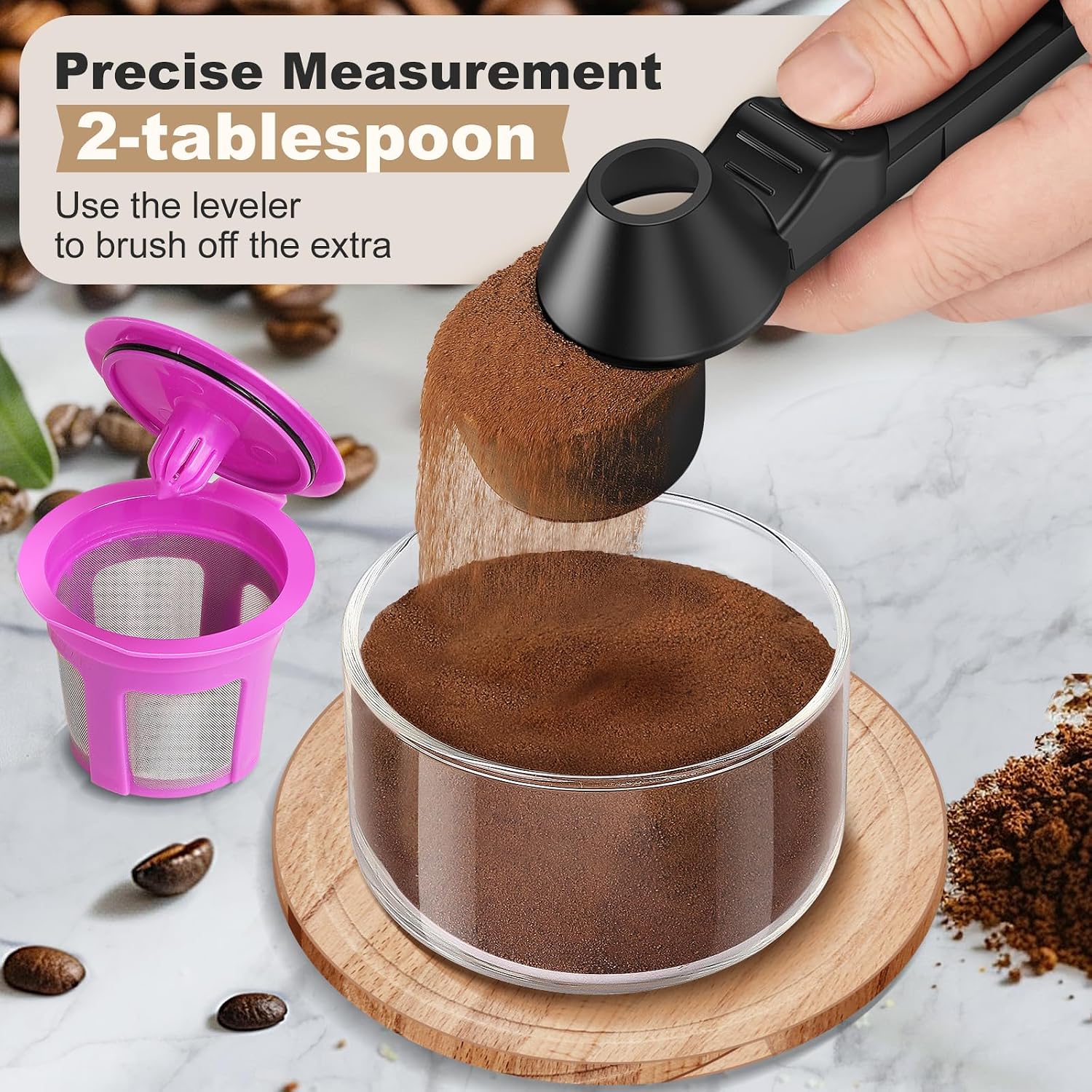 Cucchiaio dosatore per caffè c - Coffee Tea Images recensione e prezzo