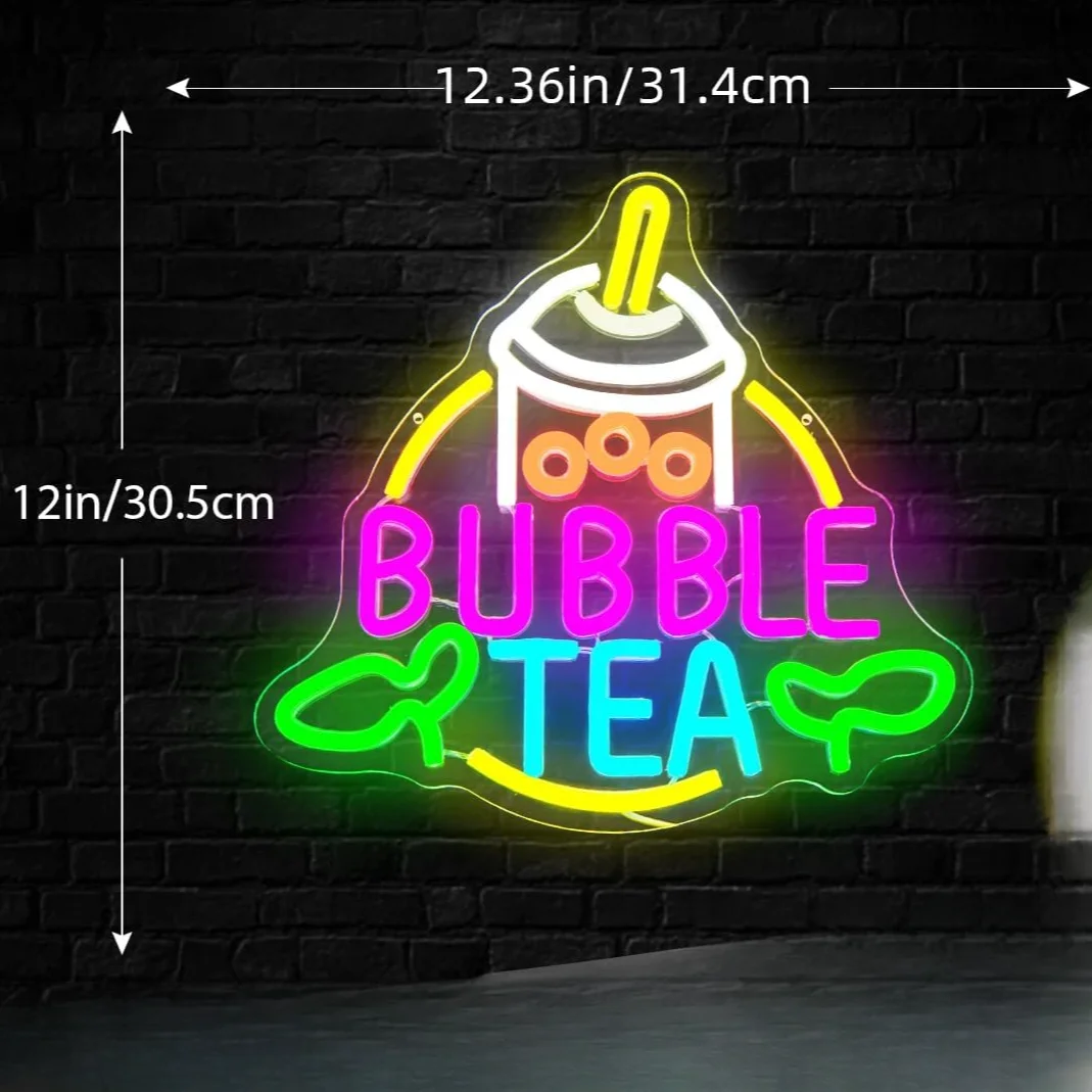 Insegna al Neon Bubble Tea con - Coffee Tea Neon Sign recensione e prezzo