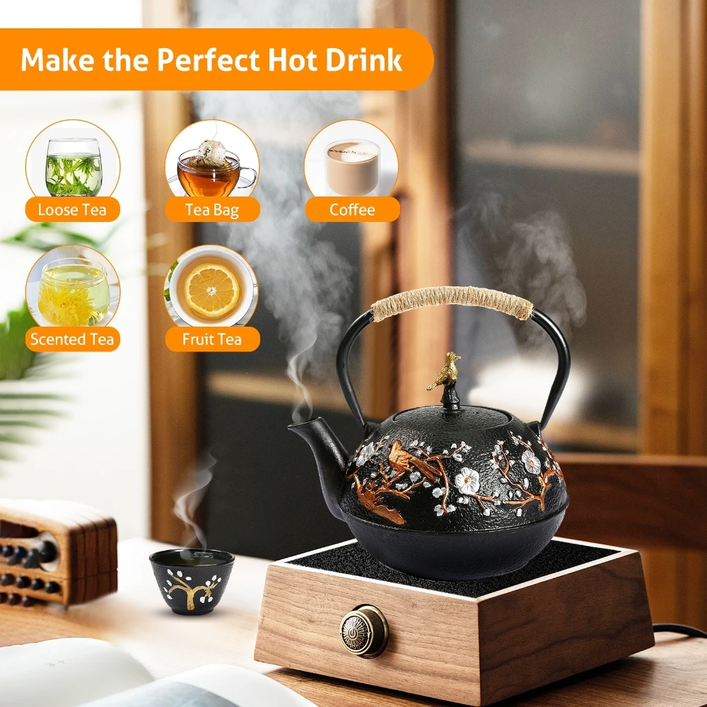Set teiera in ghisa con fornel - Cast Iron Teapot recensione e prezzo