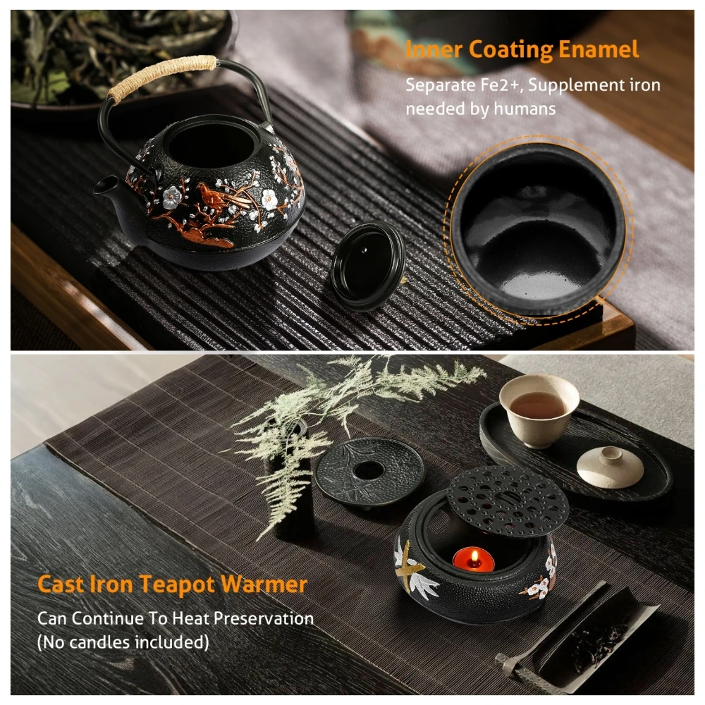 Set teiera in ghisa con fornel - Cast Iron Teapot recensione e prezzo