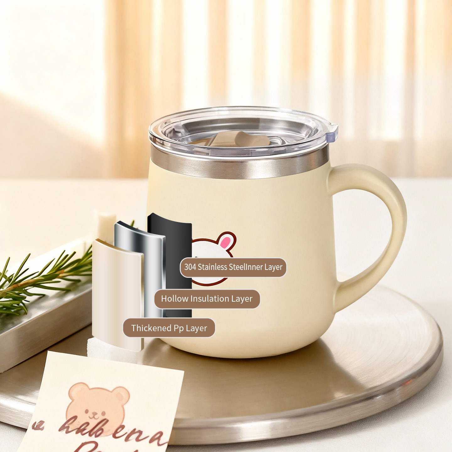 Tazza da Caffè in Acciaio Inox - Coffee Tea Tumbler recensione e prezzo