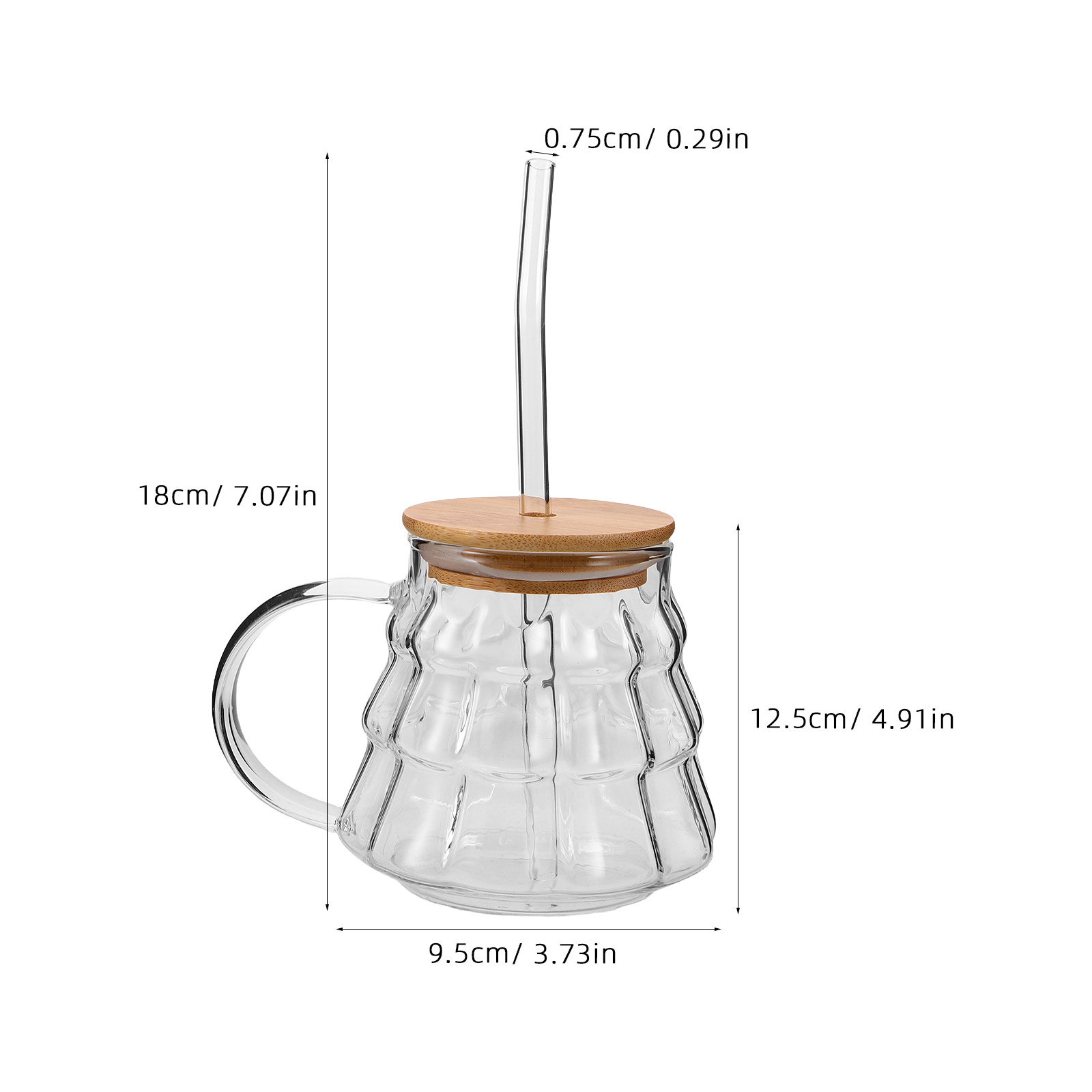 Tazza in Vetro Borosilicato Tr - Coffee Tea Tumbler recensione e prezzo