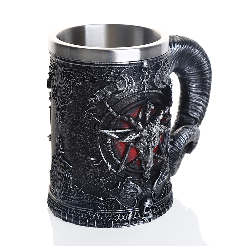 Baphomet bicchiere da birra Bu - Coffee Tea Tumbler recensione e prezzo