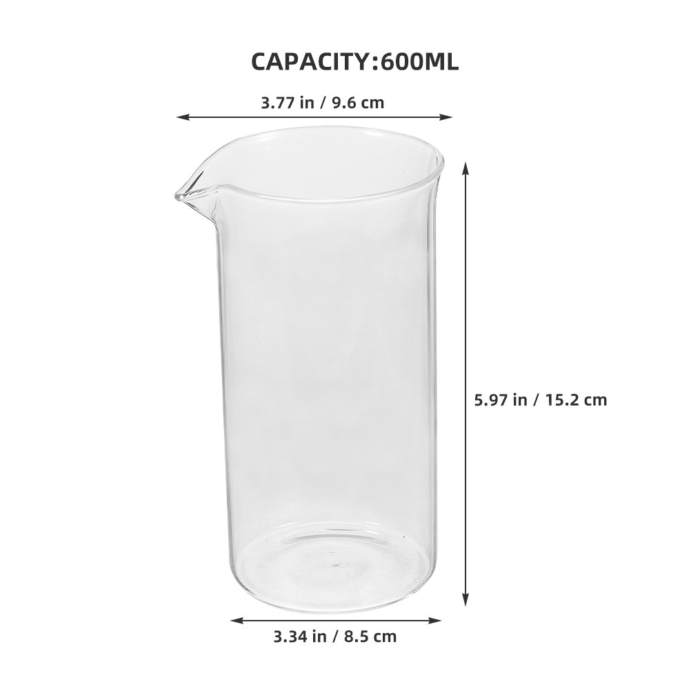 Tazza di Ricambio in Vetro Res - Coffee Tea Replacement recensione e prezzo