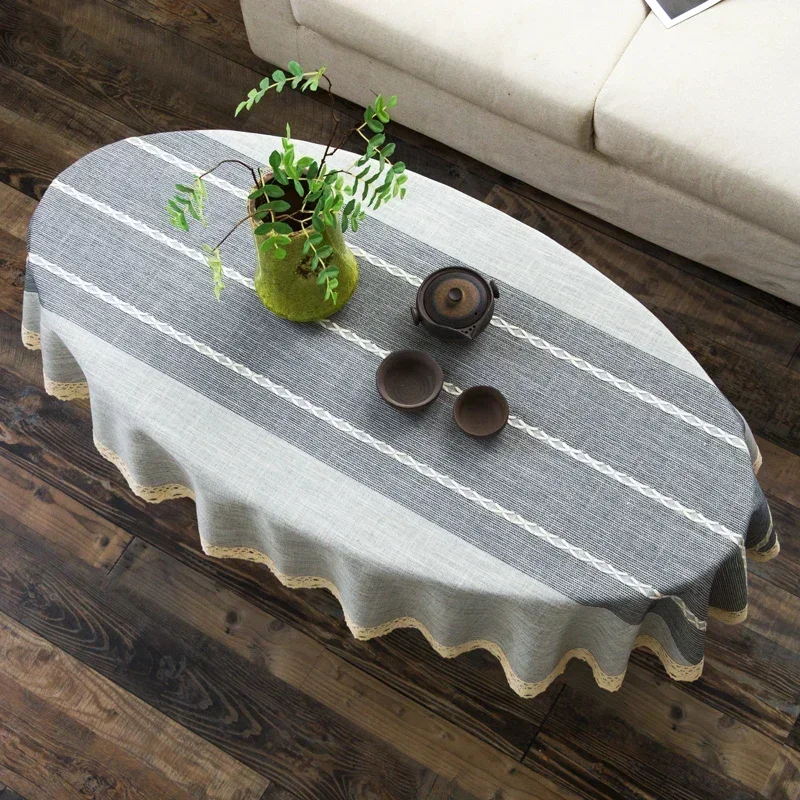 Tovaglia ovale in cotone e lin - Coffee Tea Knits recensione e prezzo