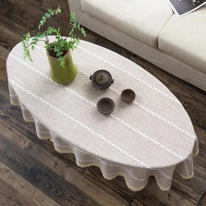 Tovaglia ovale in cotone e lin - Coffee Tea Knits recensione e prezzo